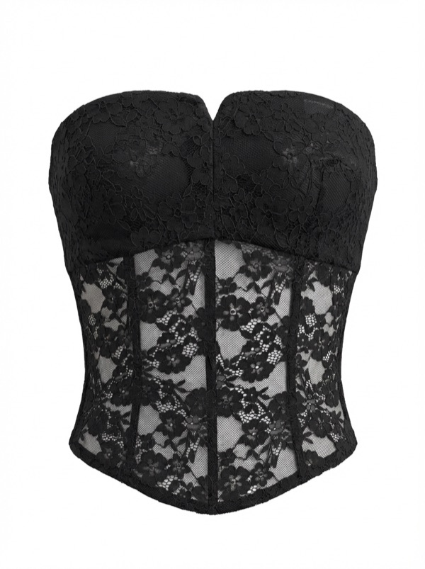 Lace Shirt 02 in White